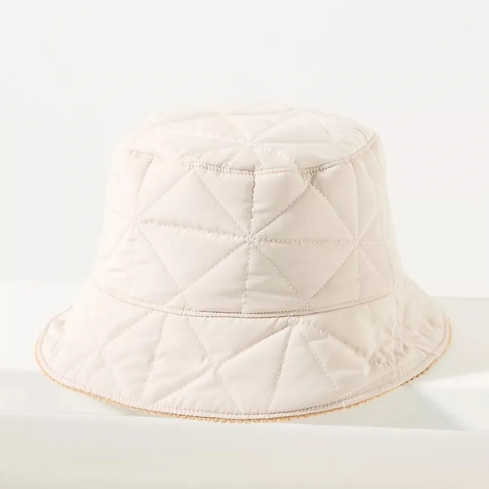 NWT Anthropologie Wyeth Reversible Corduroy Bucket Hat